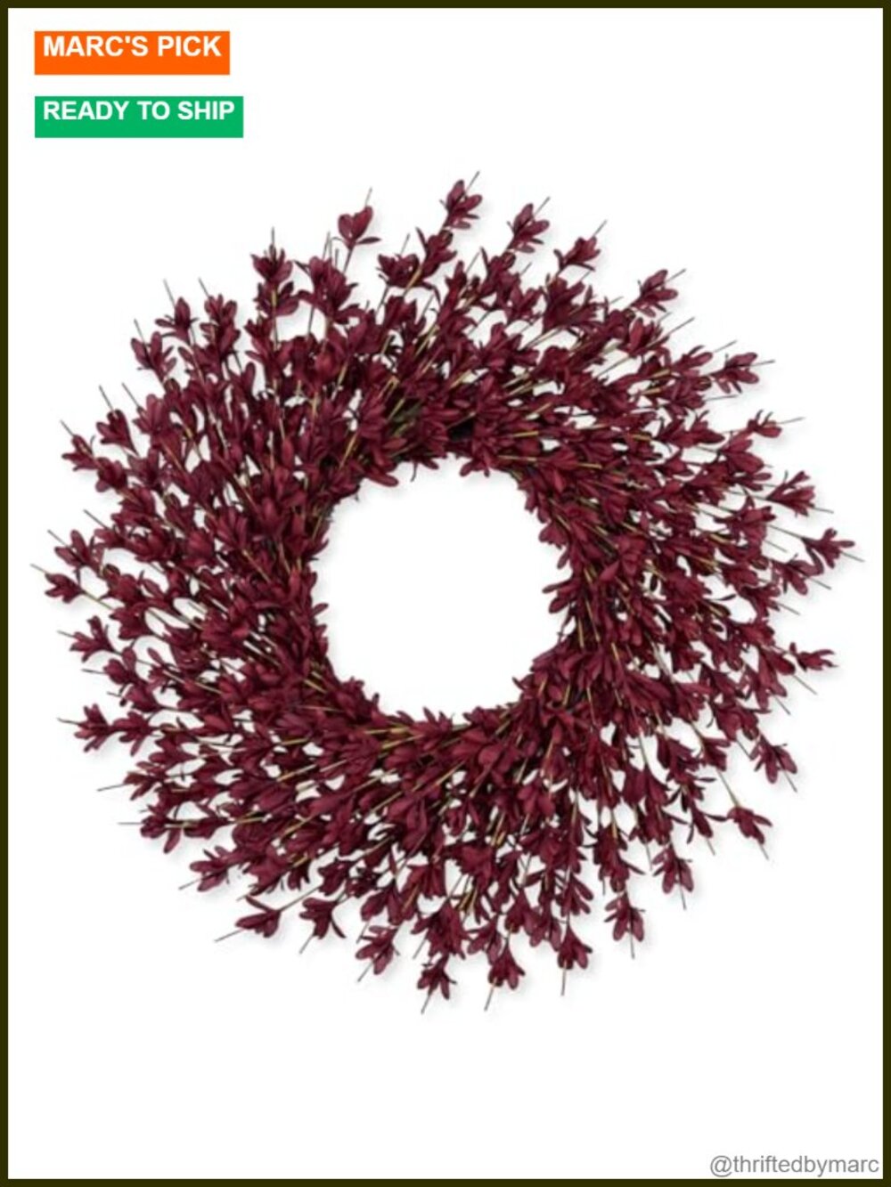 26 Inch Realistic Full Fall Wreath Front Door Artificial EVA Floral Home Decor